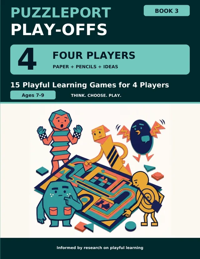 Puzzleport Play-Offs: Four Players front cover