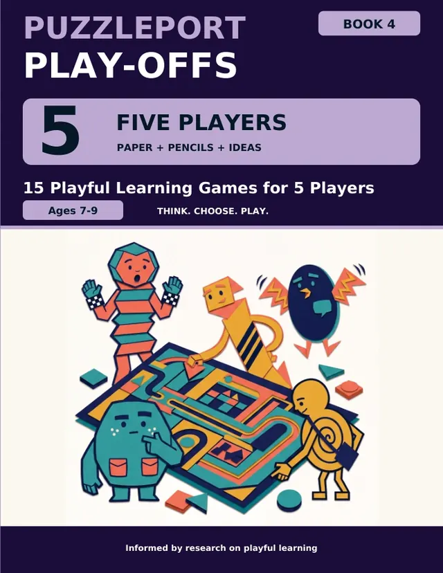 Puzzleport Play-Offs: Five Players front cover