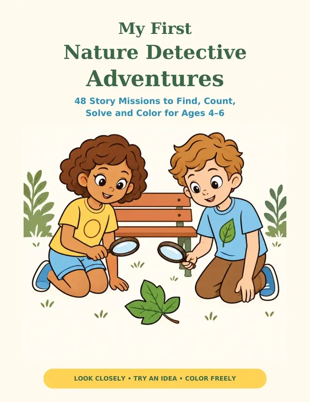 My First Nature Detective Adventures front cover